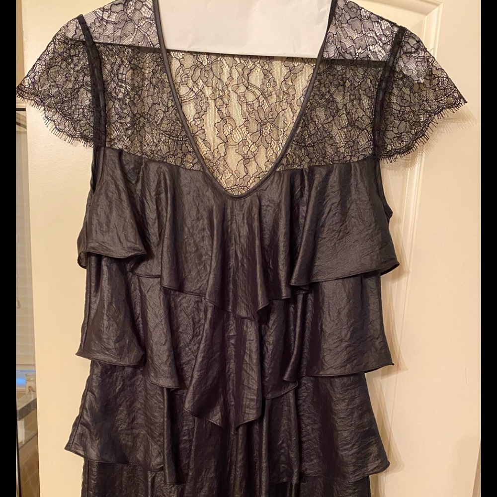 BCBGMAXAZARIA Black mini dress